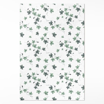 Vinylový koberec Malé lístky rostlinné motivy