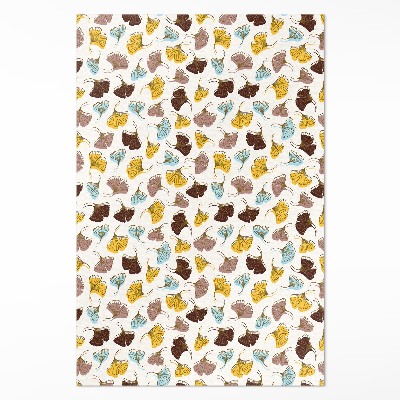 Vinylový koberec Pastelové listy jinanu ilustrace boho