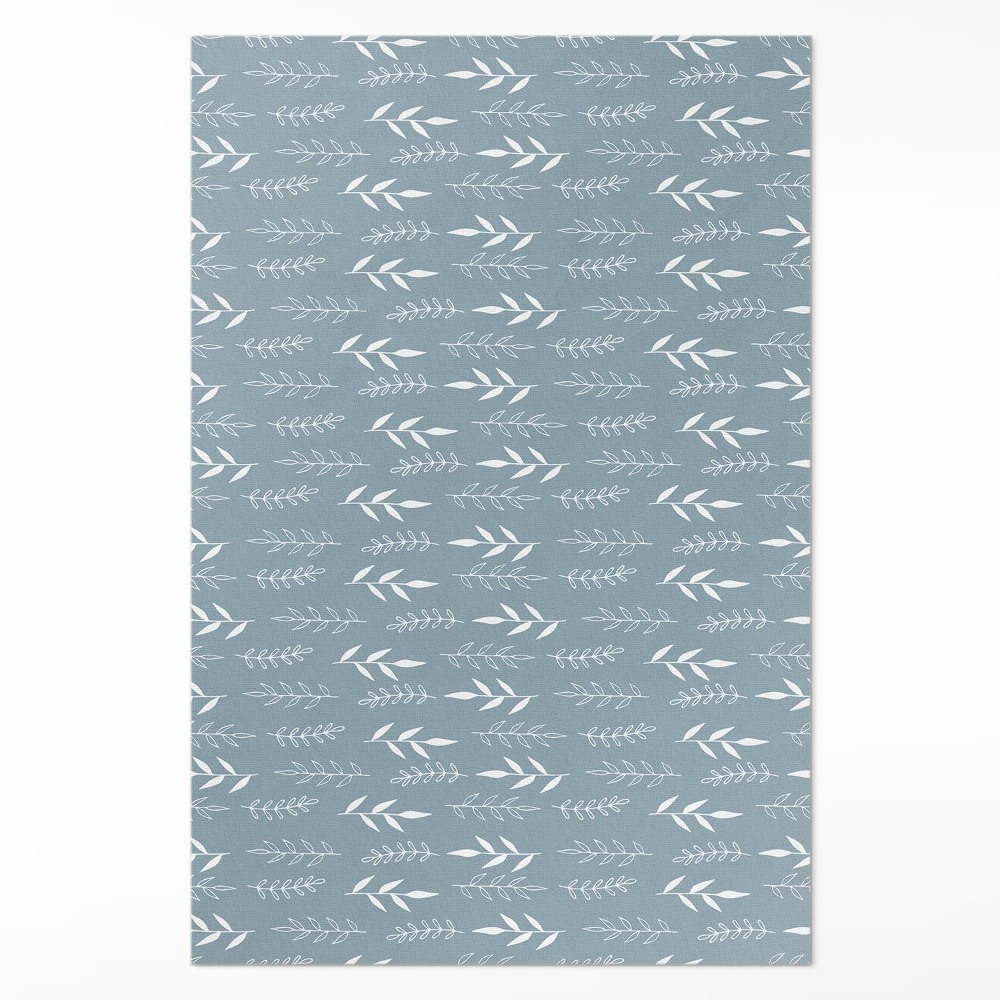 Vinylový koberec Minimalistická ilustrace větviček a lístků