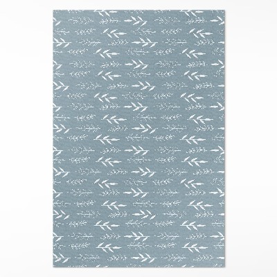 Vinylový koberec Minimalistická ilustrace větviček a lístků