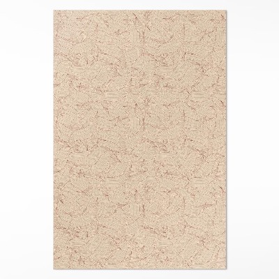 Vinylový koberec Lineární podzimní listy boho styl