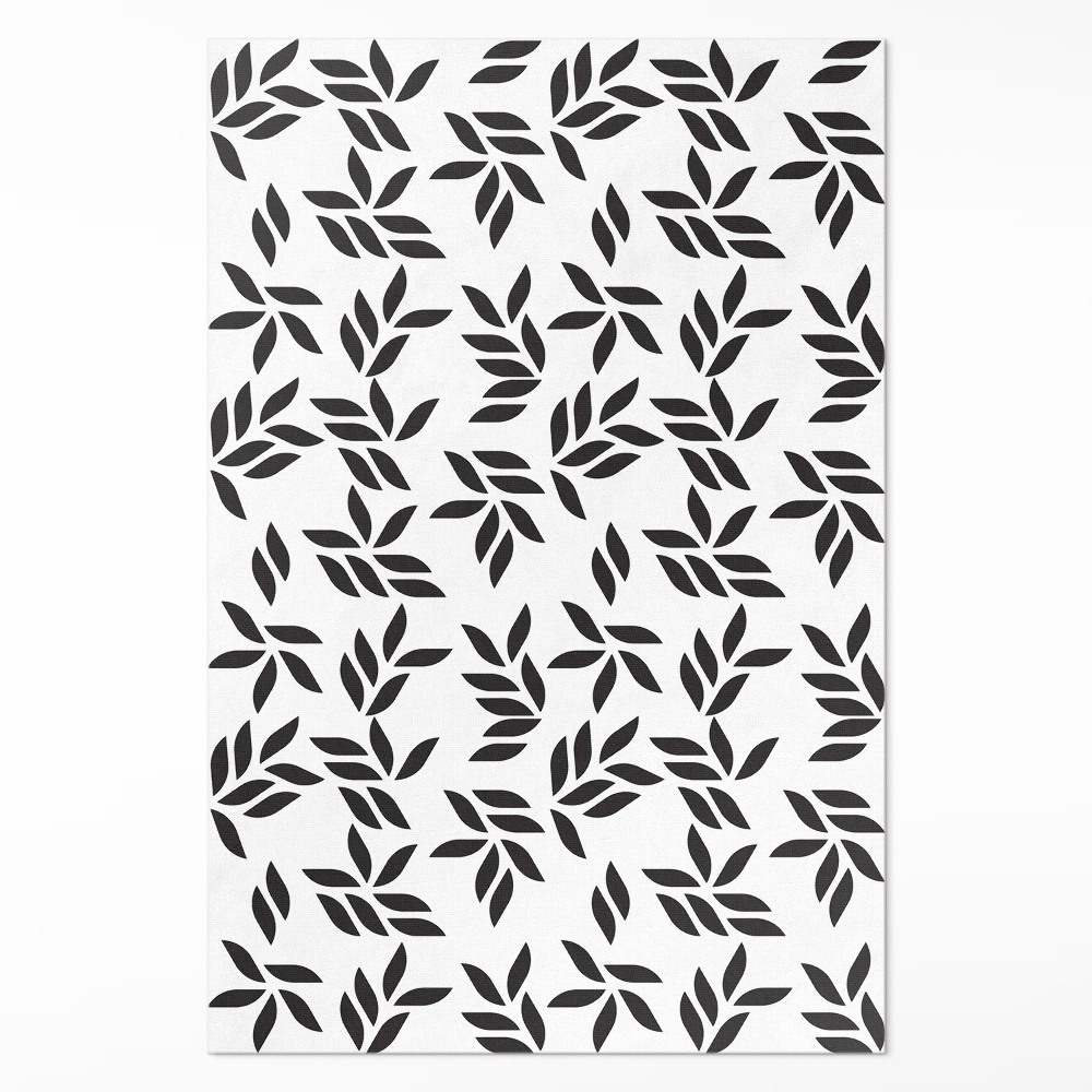 Vinylový koberec Minimalistický vzor lístků