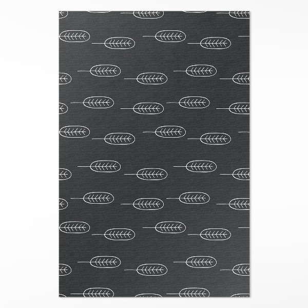 Vinylový koberec Minimalistické listy boho