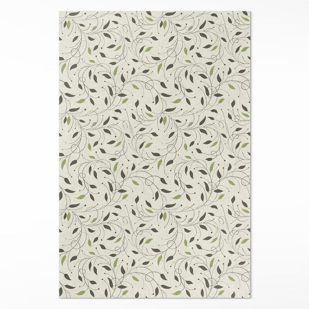 Vinylový koberec Drobné lístky jemné popínavky