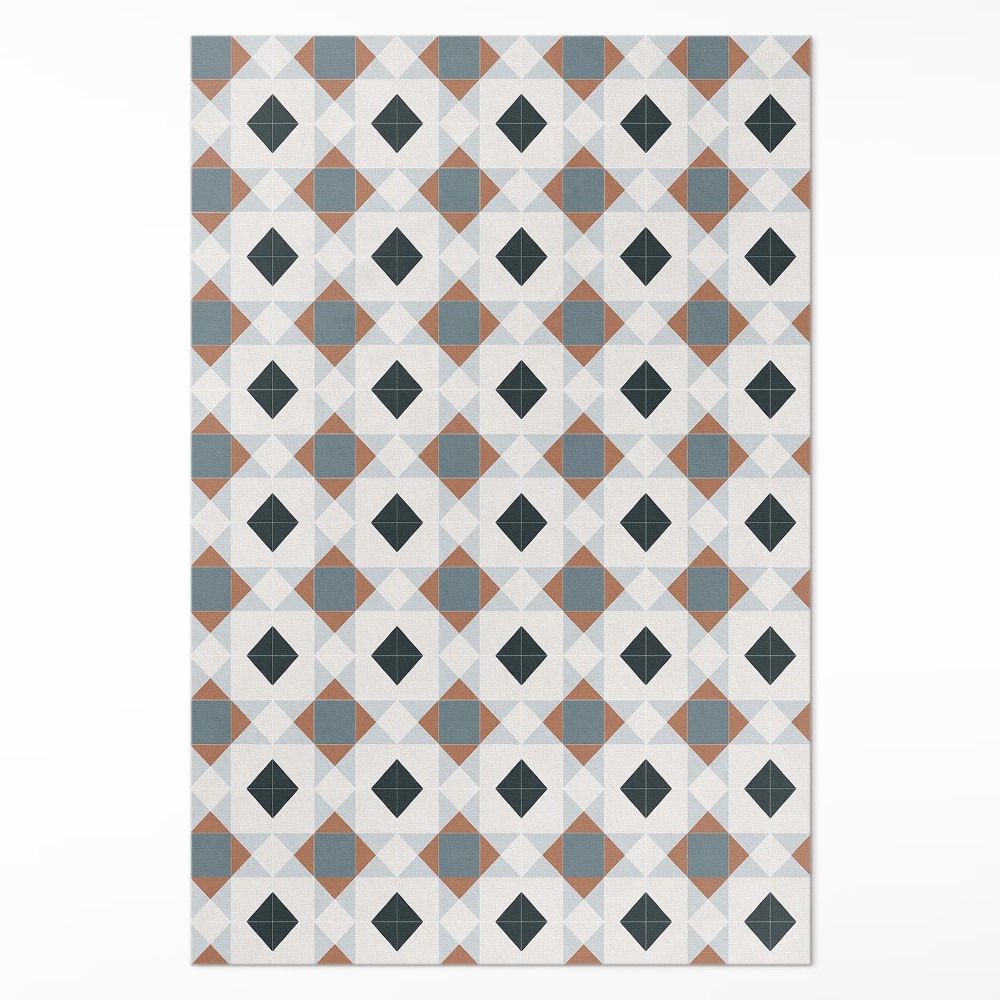 Vinylový koberec Geometrická mozaika krásné dlaždice