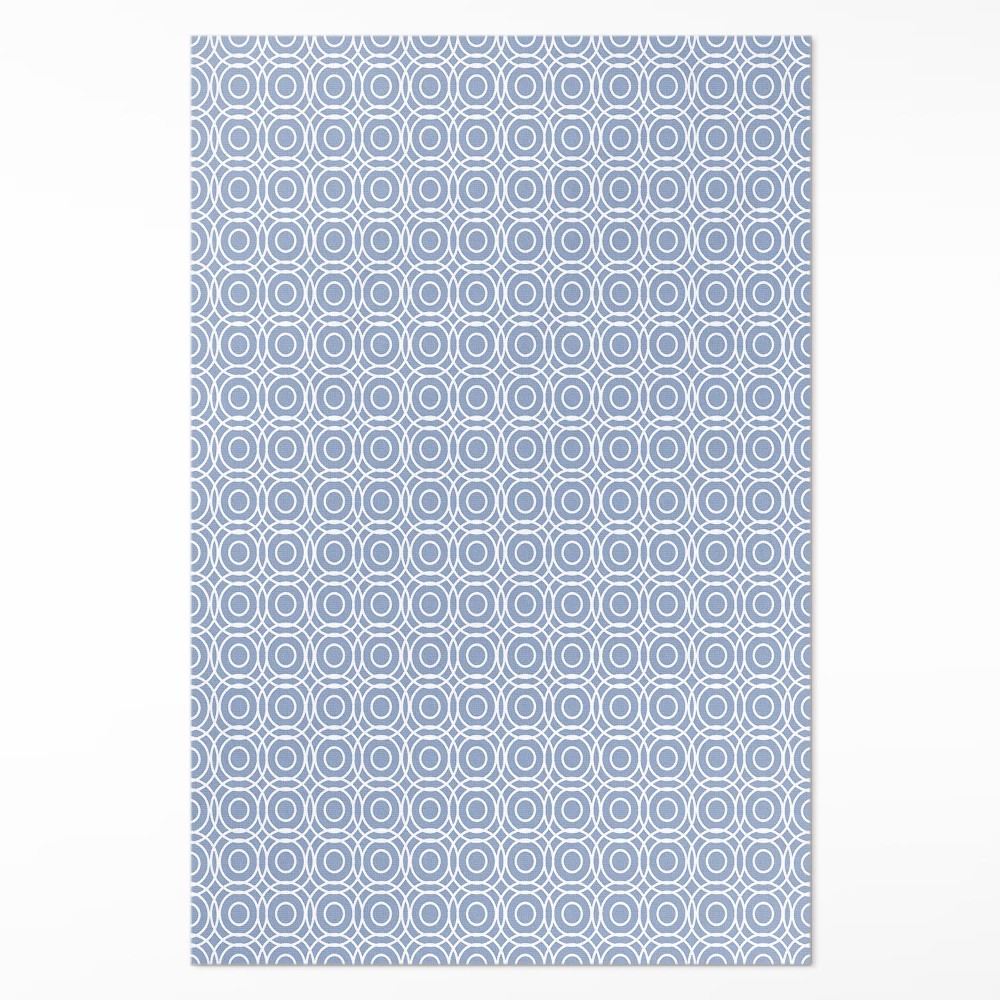 Vinylový koberec Drobné kruhy mozaika v řeckém stylu