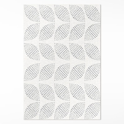 Vinylový koberec Kompozice tmavých listů s tečkami