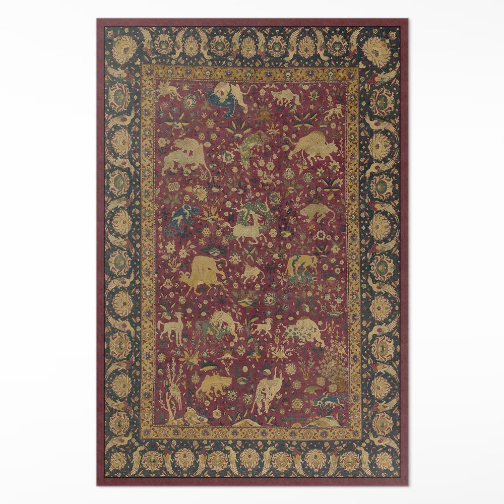 Vinylový koberec Dravci a kořist