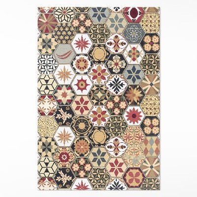 Vinylový koberec Dekorativní mozaika vintage