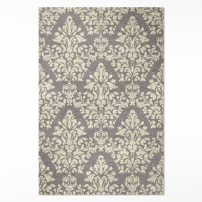 Vinylový koberec Husté rostlinné motivy ornament vintage