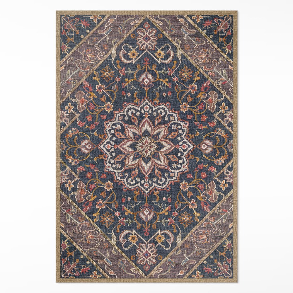 Vinylový koberec Bohatě zdobený ornament v tureckém stylu