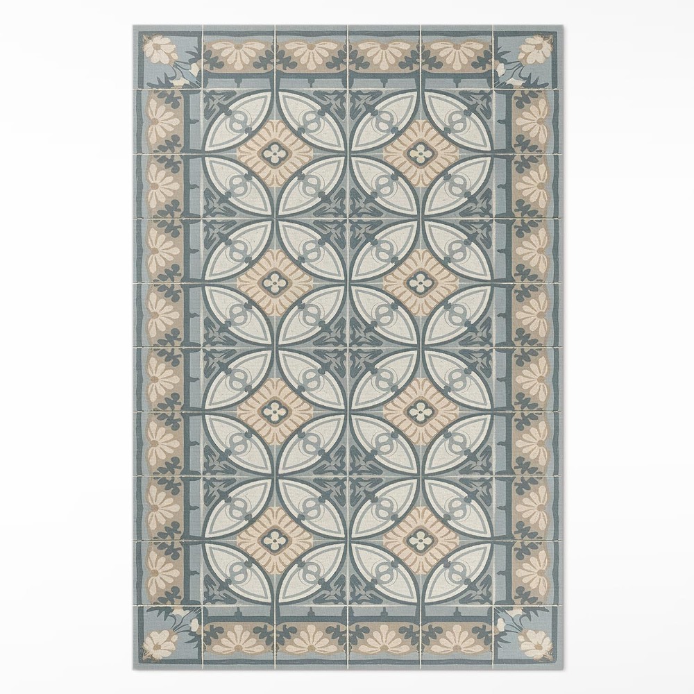 Vinylový koberec Dekorativní dlaždice vintage mozaika