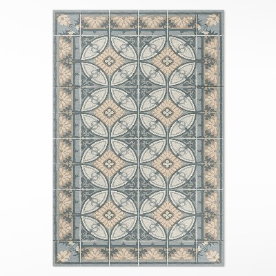 Vinylový koberec Dekorativní dlaždice vintage mozaika