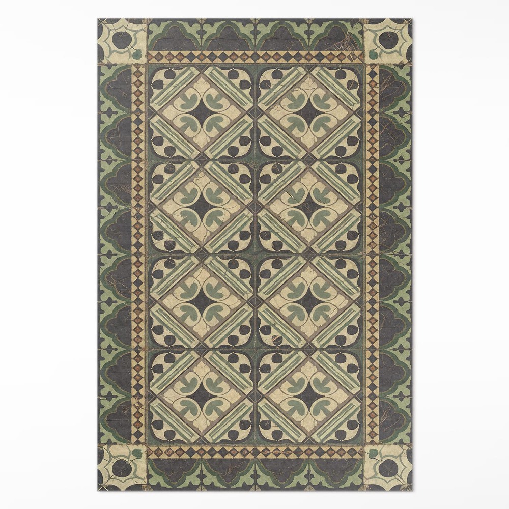 Vinylový koberec Klasické umělecké kachle