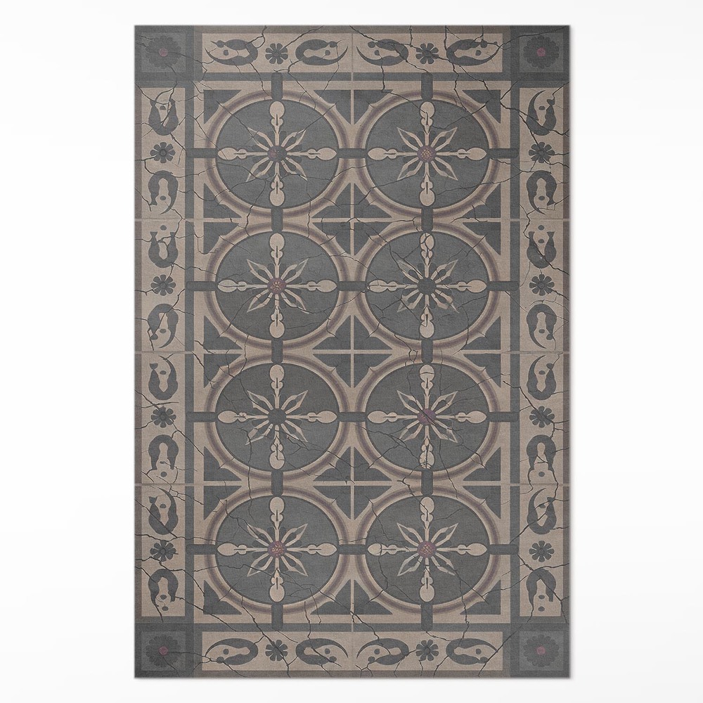 Vinylový koberec Rustikální geometrický ornament