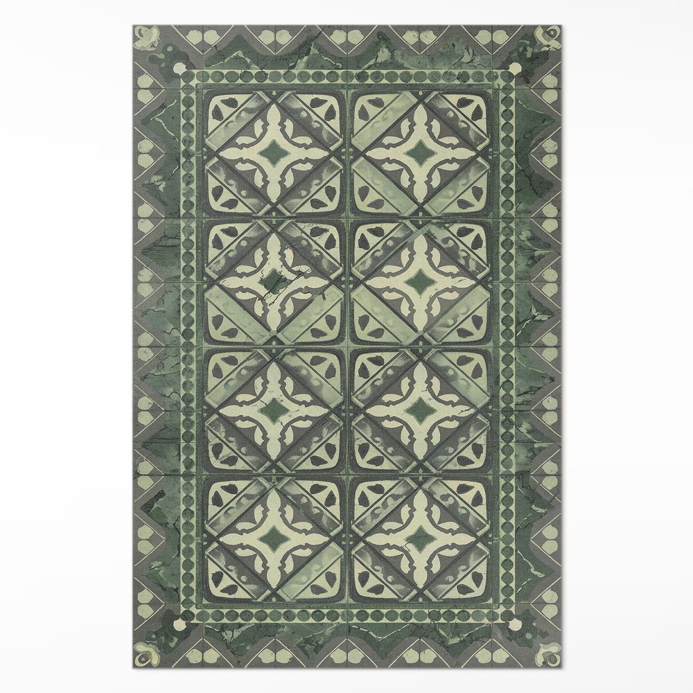 Vinylový koberec Symetrické geometrické uspořádání