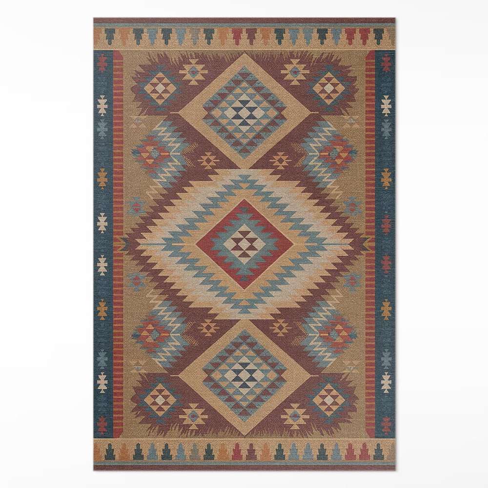 Vinylový koberec Aztécká symetrie