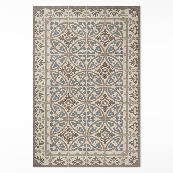 Vinylový koberec Boho geometrická kompozice