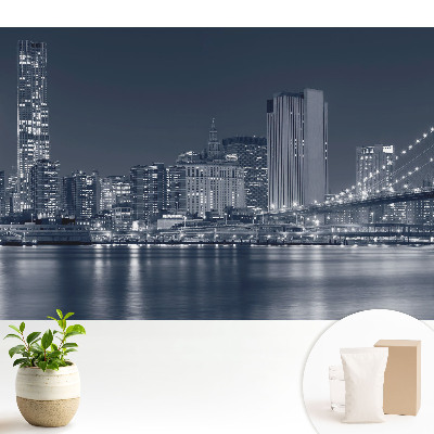 Tapeta do obyvaku Noční panorama města