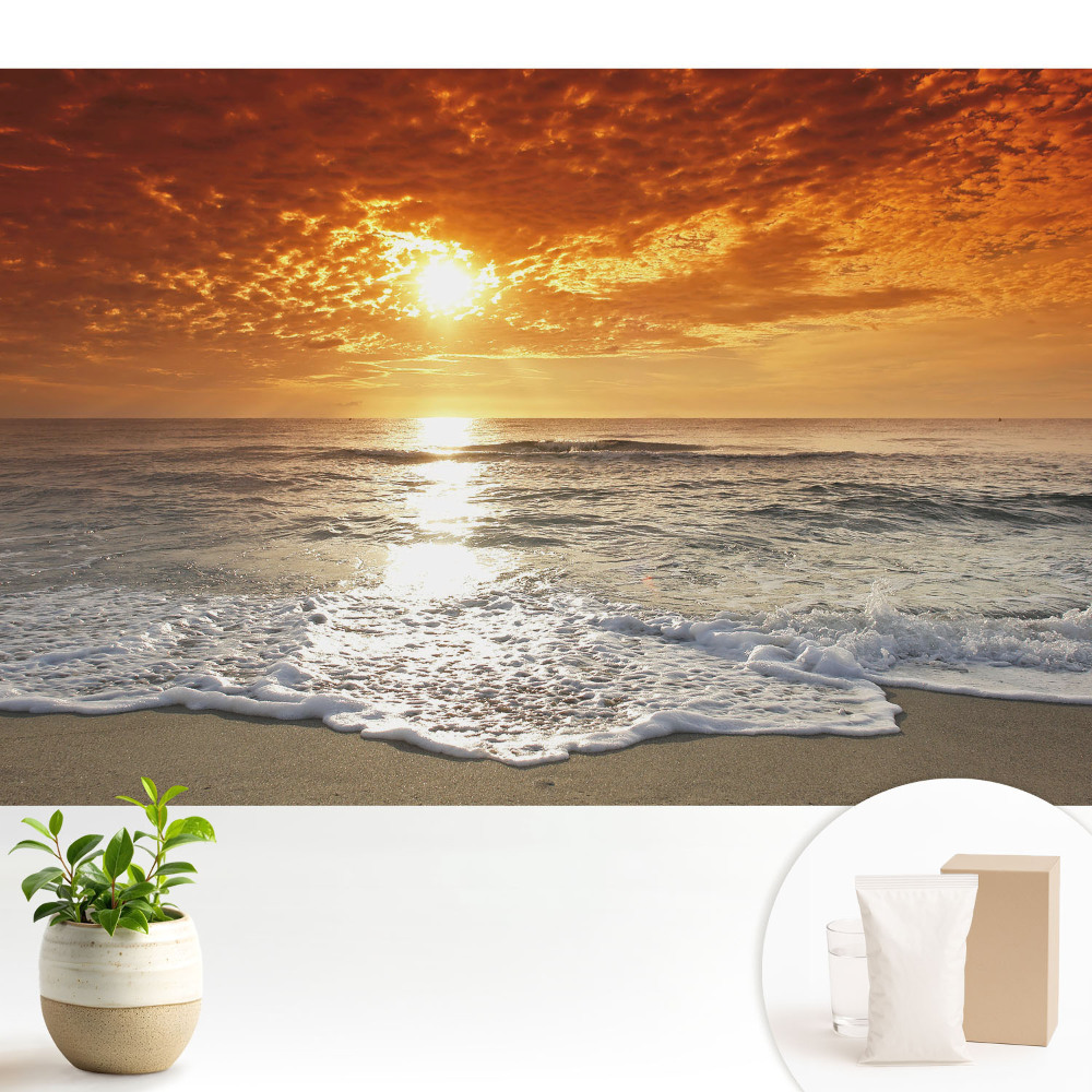 Samolepící tapeta s motivem západu slunce