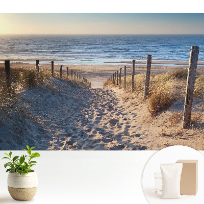 Tapeta s motivem cesty přes duny k moři