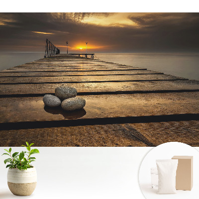 Tapeta na zeď Harmonický mír mostu Sunset Bridge