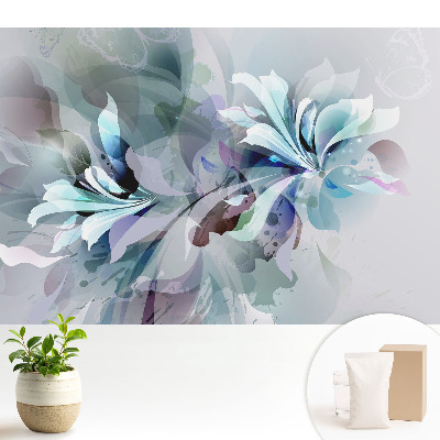 Tapeta Éterické květiny a abstrakce