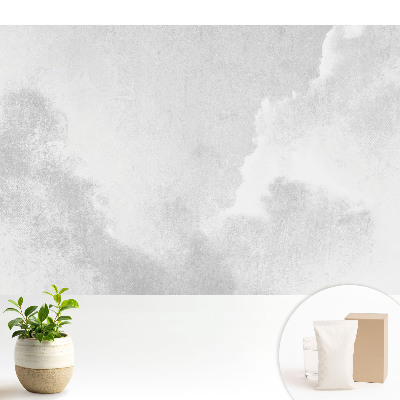 Tapeta do obyvaku Jemné obláčky minimalismu a harmonie