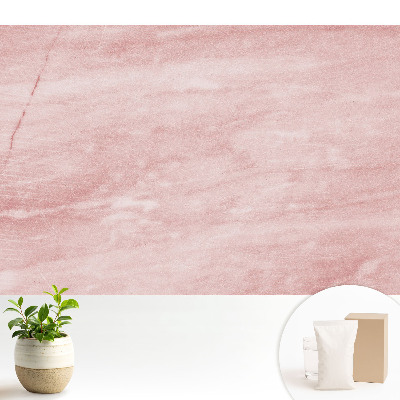 Tapeta na zeď s motivem růžového mramoru