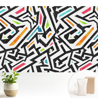 Samolepící tapeta Barevné geometrické vzory