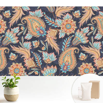 Tapeta na zeď Květiny a listy v klasickém stylu