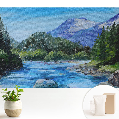 Tapeta s motivem krajiny s horami