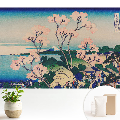 Samolepící tapeta „Japonské jarní kouzlo krajiny