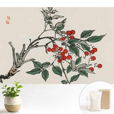 Tapeta do obyvaku Tradiční rostlinný motiv míru