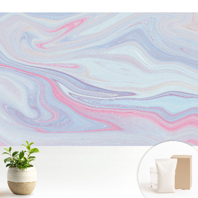 Tapeta do obyvaku Pastelová abstrakce dynamická harmonie