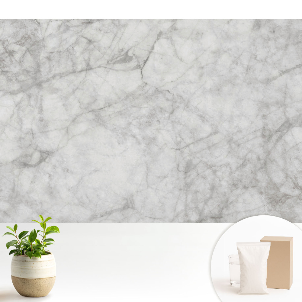 Samolepící tapeta s mramorovým vzorem a jemnými žilkami na světlém pozadí