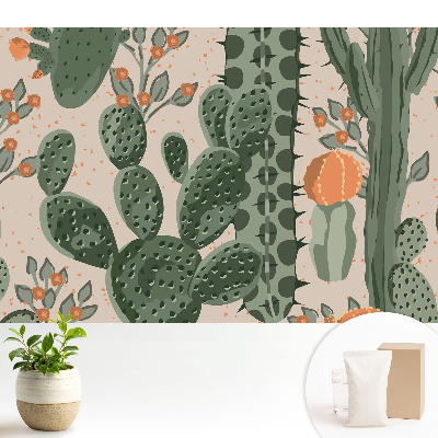 Tapeta Moderní vzor kaktusů