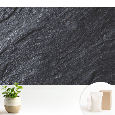 Tapeta do obývacího pokoje s tmavým kamenitým vzorem