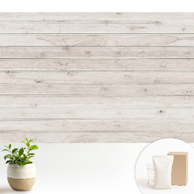 Samolepící tapeta s motivem světle dřevěných prken v horizontálním uspořádání