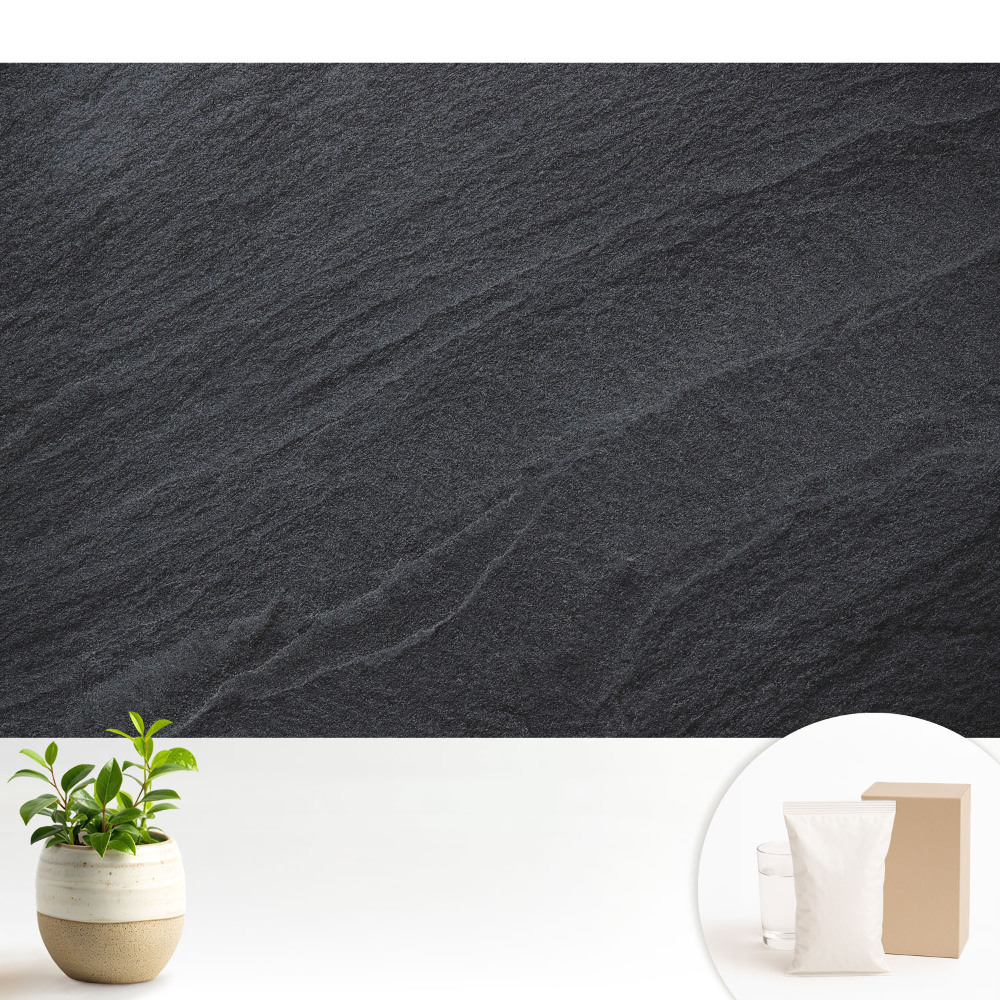 Tapeta na zeď s tmavou kamennou texturou