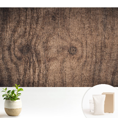 Tapeta na zeď s rustikální texturou dřeva v klasickém provedení