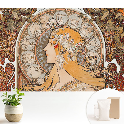 Tapeta na zeď se symboly žen a zvěrokruhu