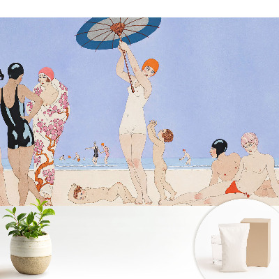 Tapeta Retro plážová relaxace