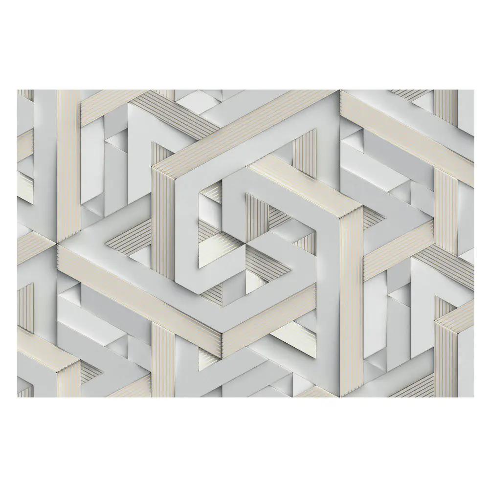 Tapeta Trojrozměrné geometrické tvary