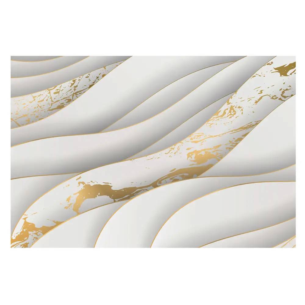 Tapeta do obyvaku Abstraktní vlny elegance