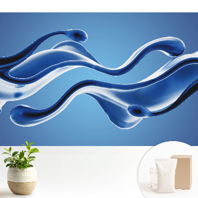 Samolepící tapeta Futuristické, plynulé formy