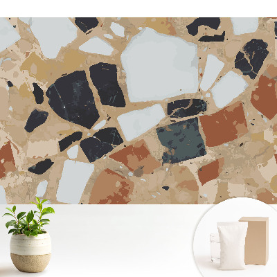 Samolepící tapeta Kamenná mozaika v moderním stylu