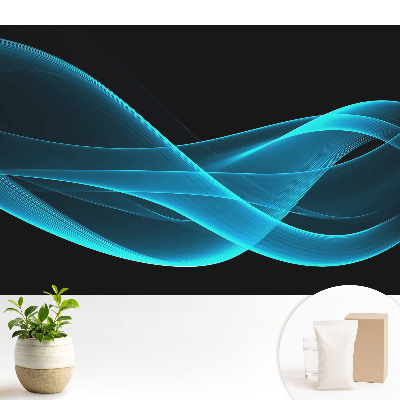 Samolepící tapeta Abstraktní modré vlny