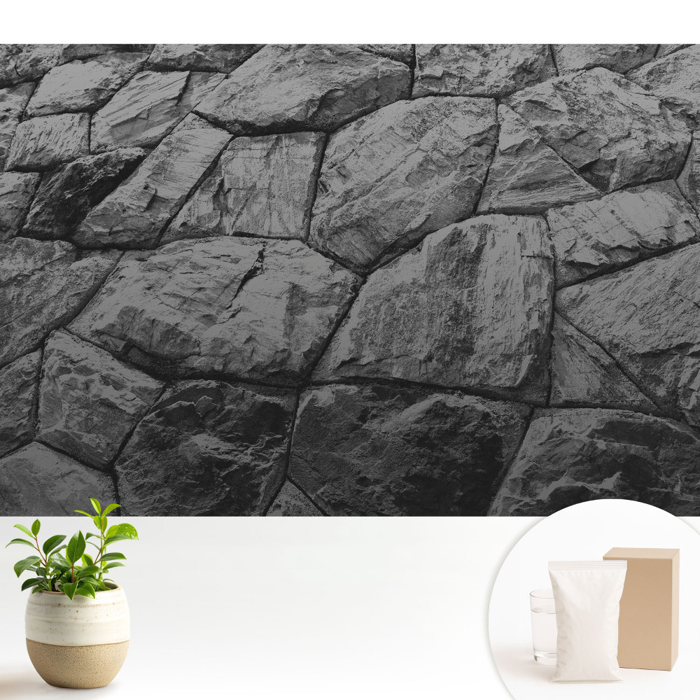 Tapeta na zeď s přírodním kamenným vzhledem