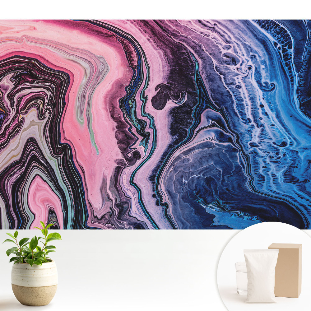 Tapeta s abstraktním motivem barevné energie